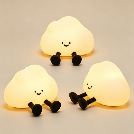 Cute Cloud Silicone Night Light