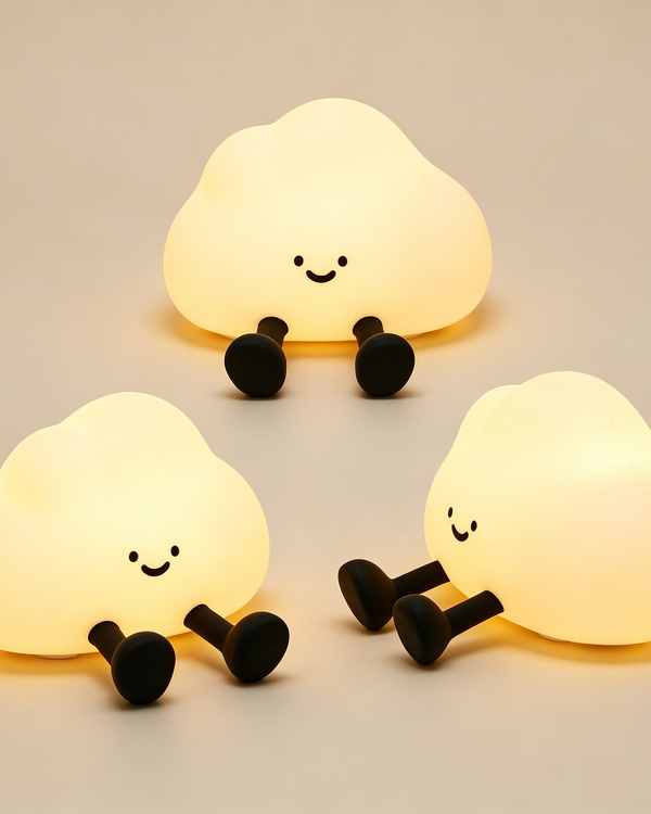 Cute Cloud Silicone Night Light
