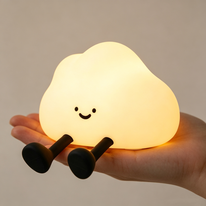 Cute Cloud Silicone Night Light
